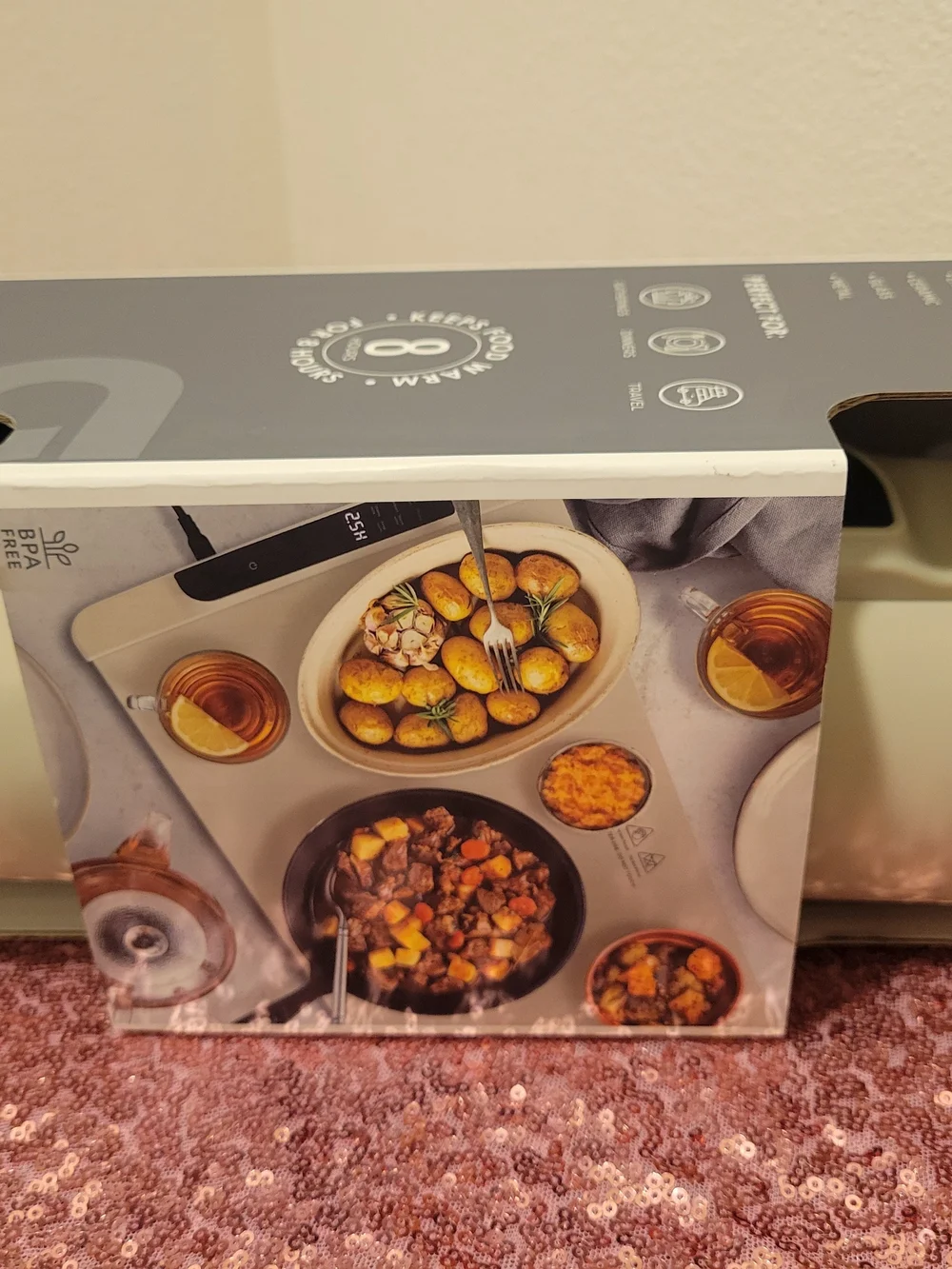 Alto Electric Food Warming Mat – Cream